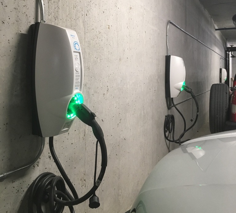 ev charger installation in condos 