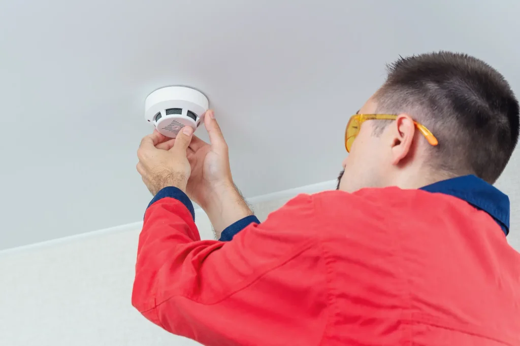 Smoke alarm installation in Vancouver